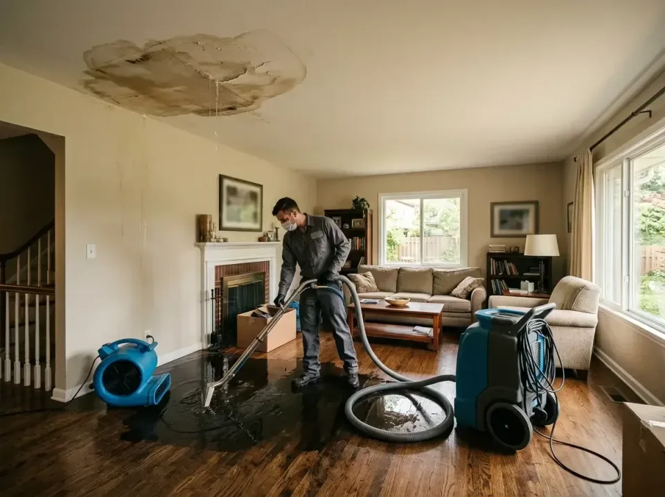 attic-pipe-burst-ceiling-drip-008 — frequently asked questions, Water Damage Restoration & Carpet Care in St. Clair, PA